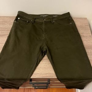 Mens Banana Republic Slim Traveler Pants 33x30